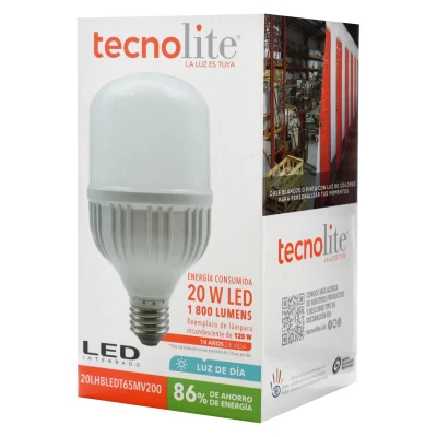 AHORRADOR TECNOLITE LED TIPO BOMBILLO 20 W - Image 2