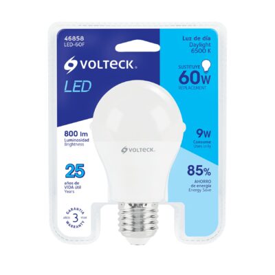 AHORRADOR VOLTECK LED TIPO BOMBILLO 9 W COD. 46858 - Image 4