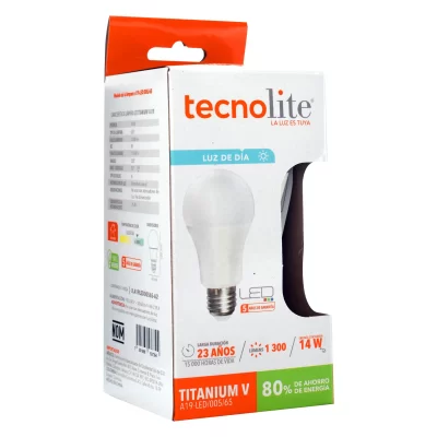 AHORRADOR TECNOLITE LED TIPO BOMBILLO 14 W - Image 2