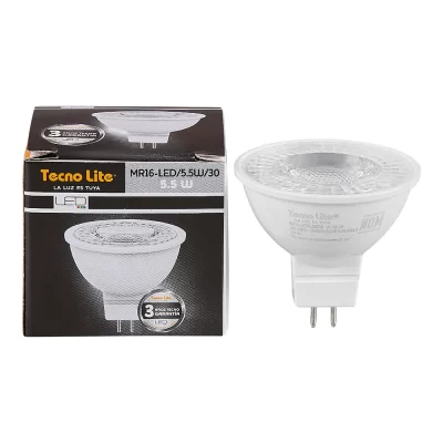 AHORRADOR TECNOLITE DICROICO LED 5.5 W MR16/65