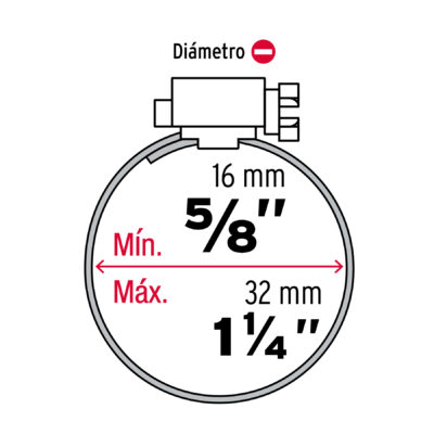 ABRAZADERA MANGUERA FIERO #12 COD. 44236 - Image 2