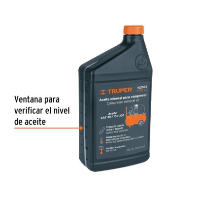 ACEITE PARA COMPRESOR TRUPER 10W-30 COD.102533 - Image 2