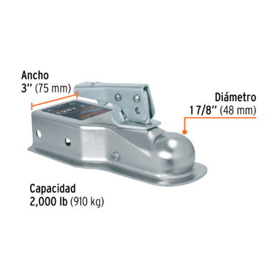 ACOPLADOR PARA BOLA 2000 LIBRAS TRUPER COD. 44443 - Image 3