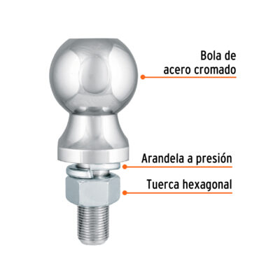 BOLA DE ARRASTRE 3500 LIBRAS TRUPER COD. 44440 - Image 2