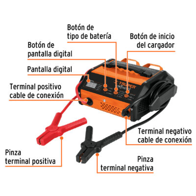 CARGADOR BATERIAS TRUPER 12V 50 AMP. COD. 12889 - Image 3