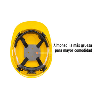 CASCO DE SEGURIDAD AMARILLO TRUPER COD. 14294 - Image 2