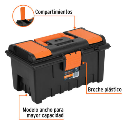 CAJA HERRAMIENTAS PLASTICA 16 TRUPER COD. 11141 - Image 4