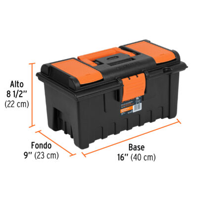 CAJA HERRAMIENTAS PLASTICA 16 TRUPER COD. 11141 - Image 3