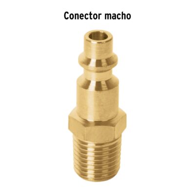 ADAPTADOR DE ACOPLE RAPIDO 1/4 NPT MACHO TRUPER COD. 19083 - Image 2