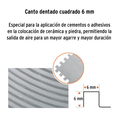 PLANCHA ALBAÑIL DENTADA TRUPER COD. 15413 - Image 4