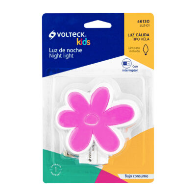 LAMPARA DE NOCHE VOLTECK FLOR COD. 46130 - Image 4