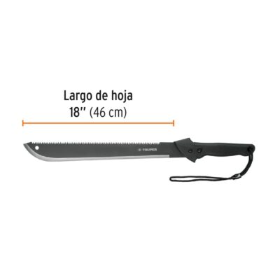 MACHETE VIZCAINO TRUPER 18 CON FUNDA COD. 13098 - Image 3