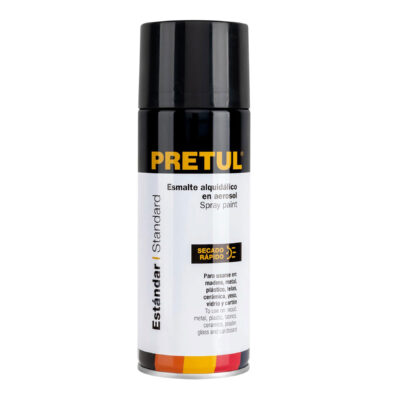 SPRAY PRETUL NEGRO BRILLANTE COD. 27170