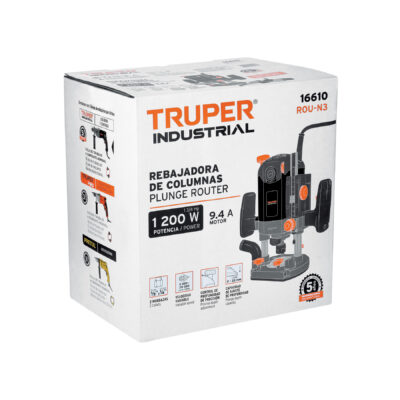 ROUTER TRUPER 1-3/4 HP COD. 16610 - Image 4