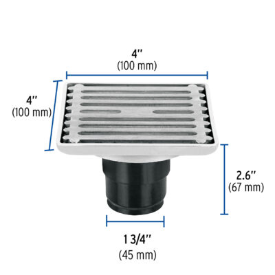 REPOSADERA FOSET ACERO INOX. COD. 49428 - Image 3