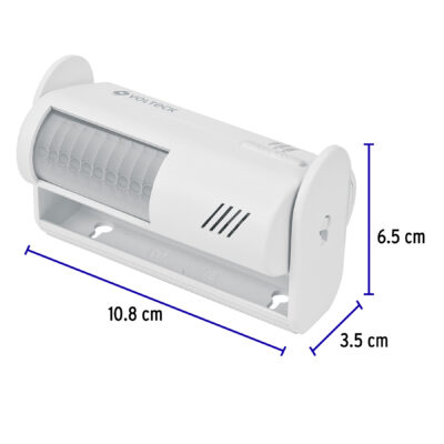 SENSOR DE MOVIMIENTO CON ALARMA Y TIMBRE VOLTECK COD. 46595 - Image 3