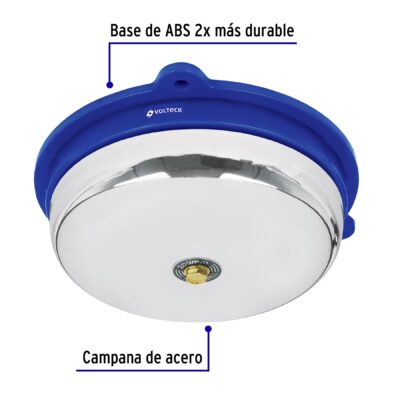 TIMBRE TIPO CAMPANA 8 PUL VOLTECK COD. 46610 - Image 2