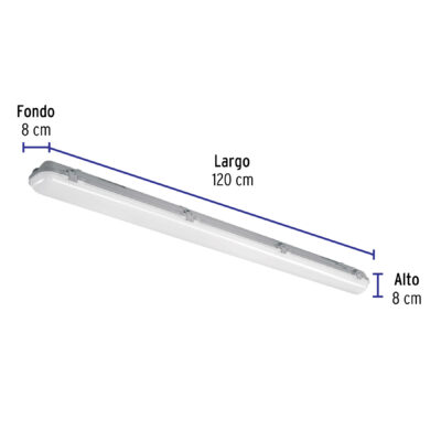 LAMPARA RECARGABLE VOLTECK 2 X 18 WATTS COD. 46862 - Image 3