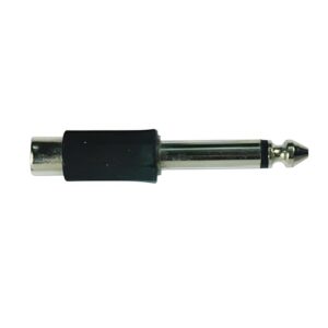 ADAPTADOR JACK RCA A PLU 1/4 ST P-222