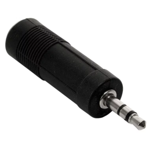 ADAPTADOR JACK 1/4 A PLU 3.5 ESTERIO P-110