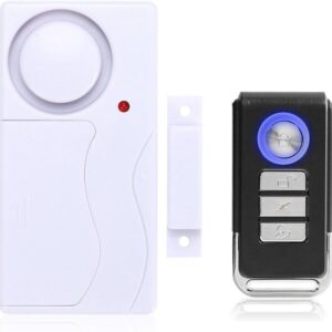 ALARMA CON SENSOR SECURITY CON CONTROL REMOTO