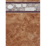 AZULEJO CANNES MARRON 1 CAJA 1.42 METROS