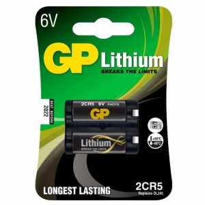 BATERIA GP LITHIUM 2CR5 GPPCL2CR5001