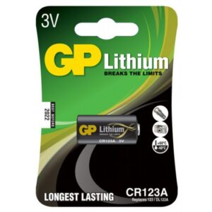 BATERIA GP LITHIUM CR123A GPPCL123A002