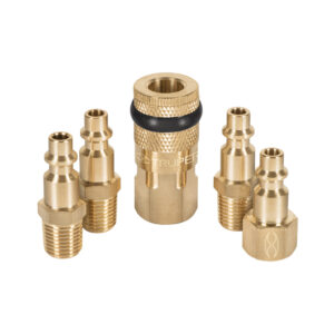 ADAPTADOR DE ACOPLE RAPIDO 1/4 NPT 5 PZS TRUPER COD. 19081