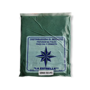 PINTURA EN POLVO VERDE OBSCURO