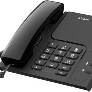 TELEFONO ALAMBRICO ALCATEL ID NEGRO T26