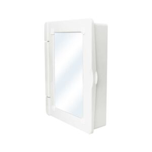 BOTIQUIN PLASTICO BLANCO PARA BAÑO 35.5X30.5X10 A41-BR1